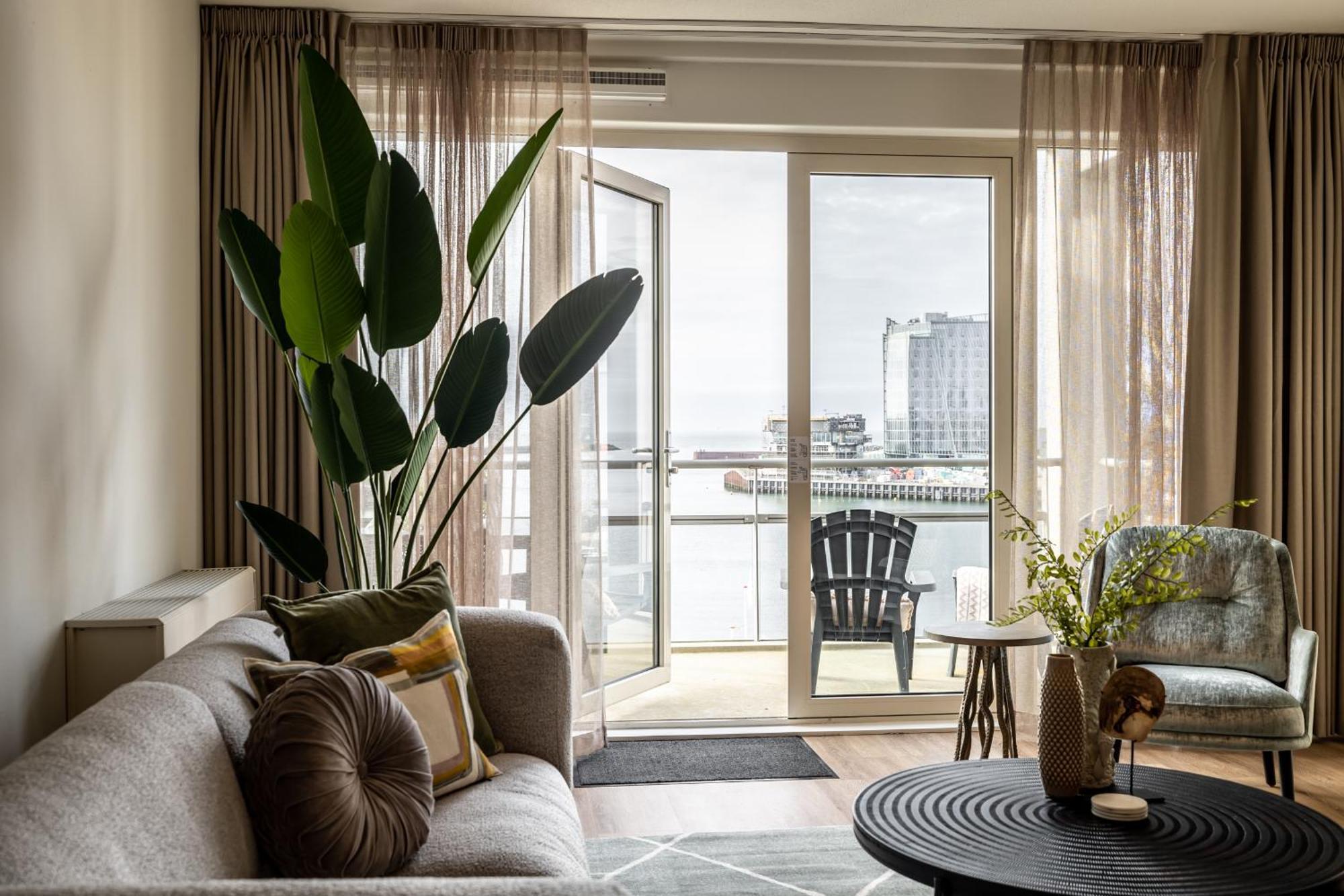 Bizstay Harbour III Scheveningen Apartments Haag Rum bild