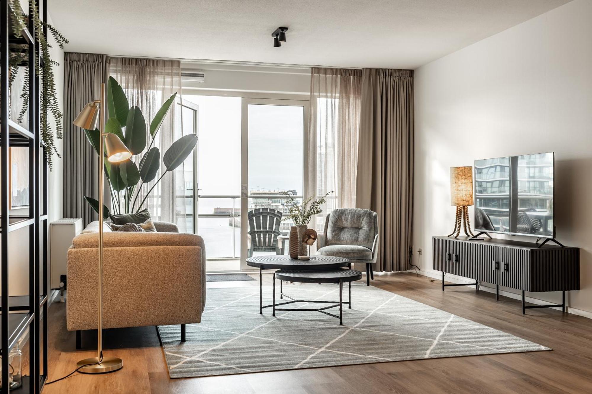 Bizstay Harbour III Scheveningen Apartments Haag Rum bild