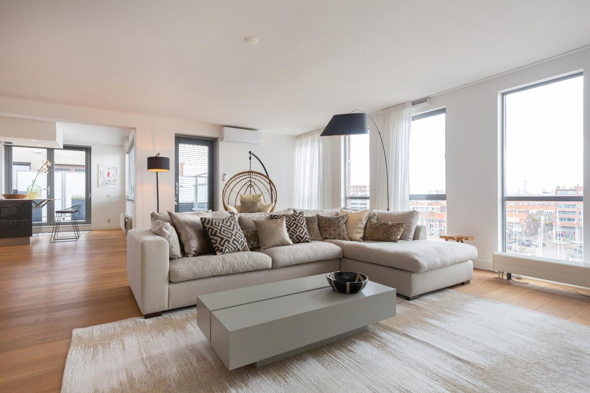 Bizstay Harbour III Scheveningen Apartments Haag Rum bild