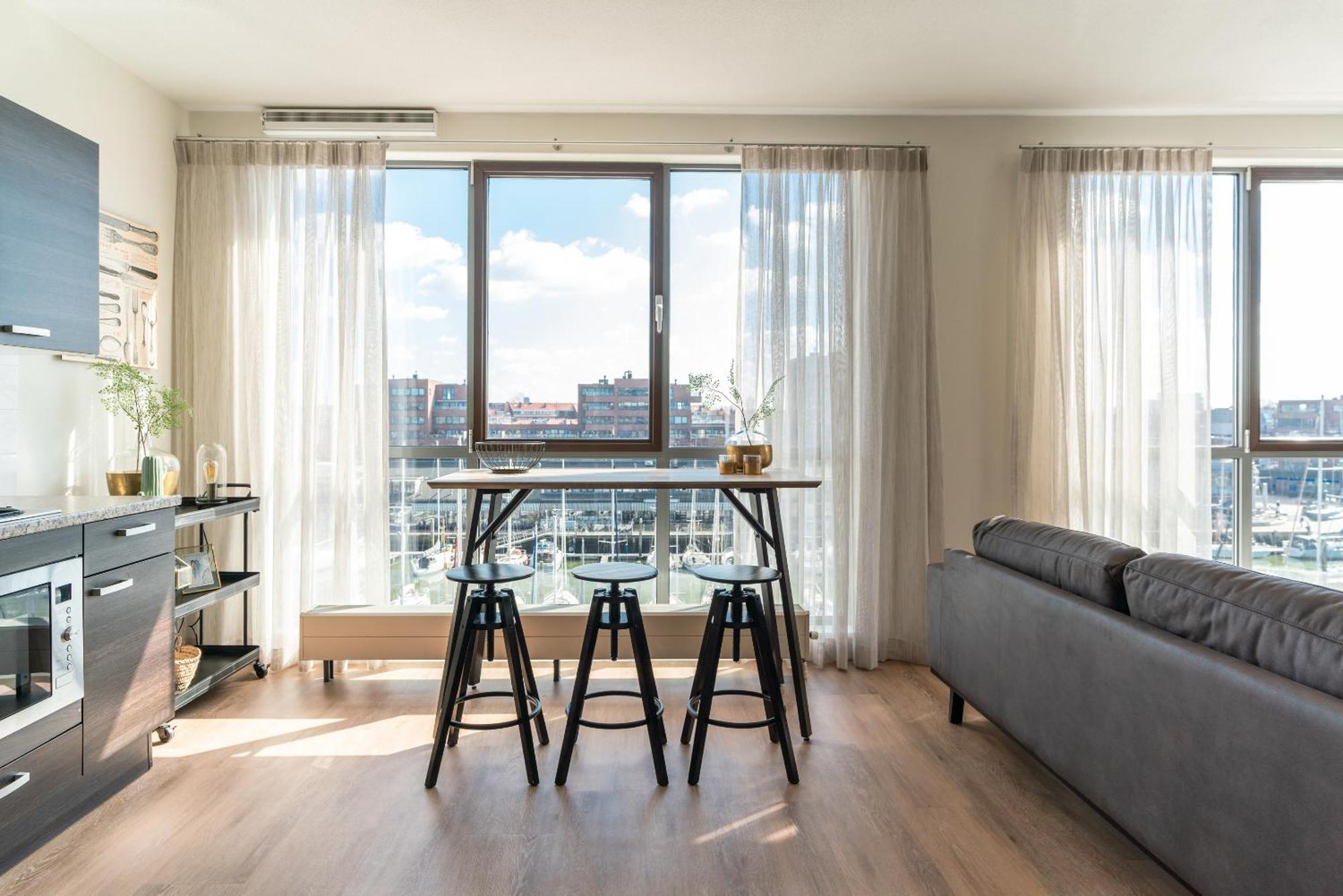 Bizstay Harbour III Scheveningen Apartments Haag Rum bild